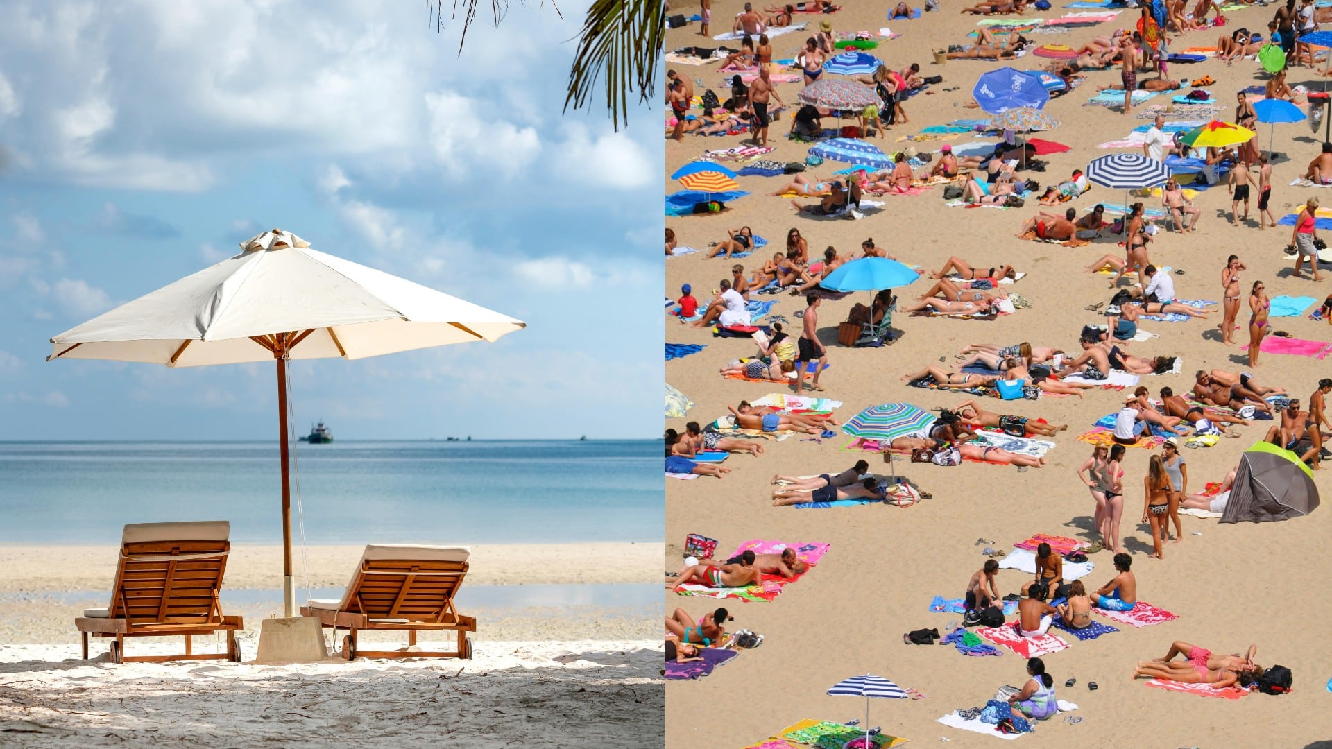 na snimke je preplnena plaz