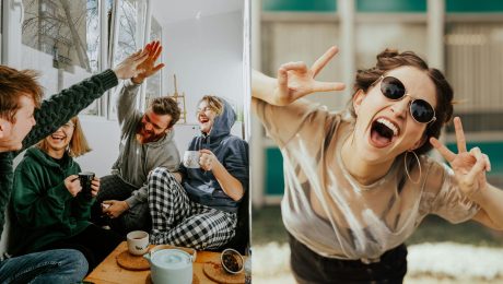 šťastie, priateľstvá