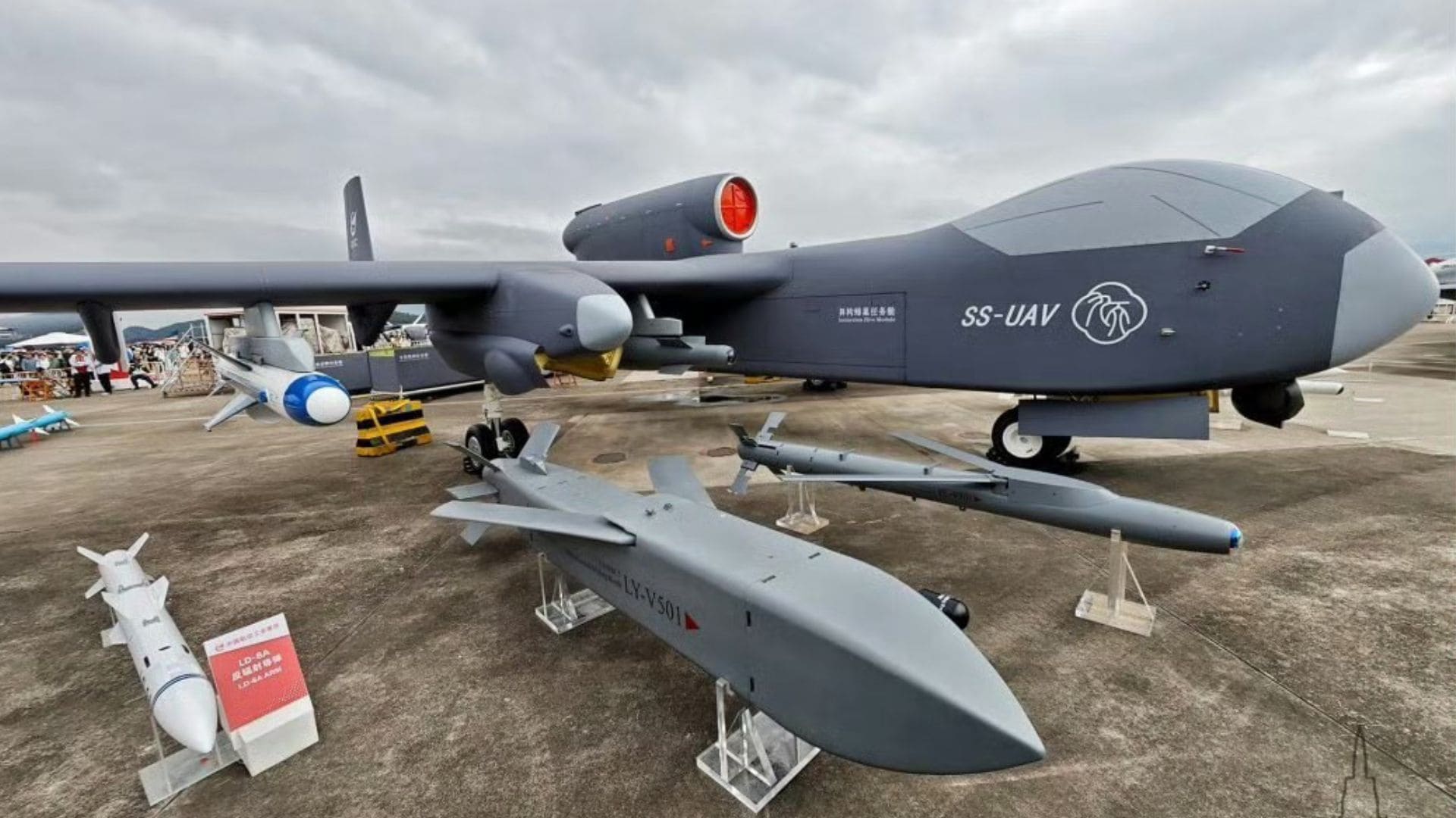 Čínsky dron Jiu Tian