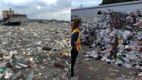 skládka, spaľovňa