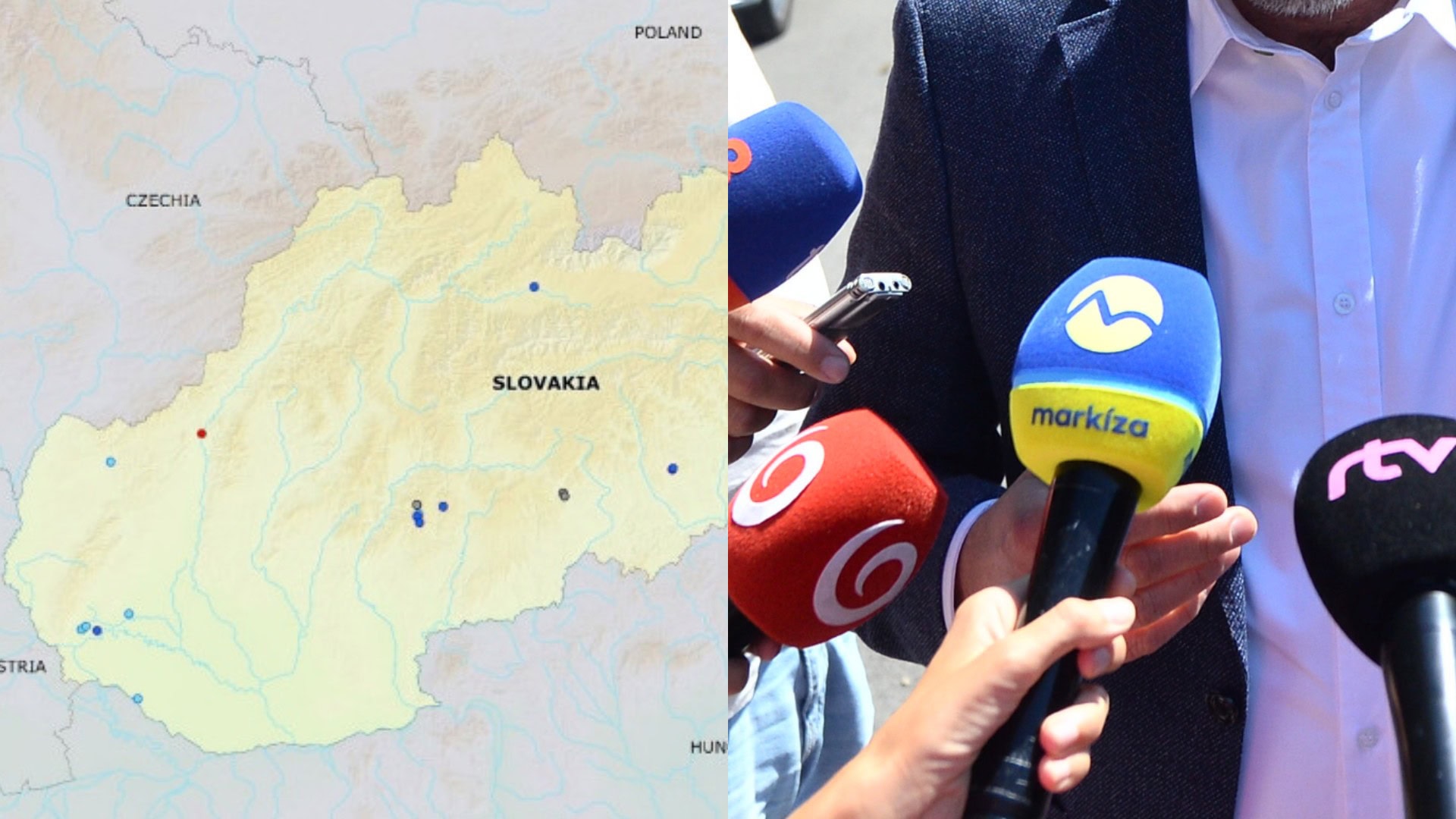 Slovensko, reportéri