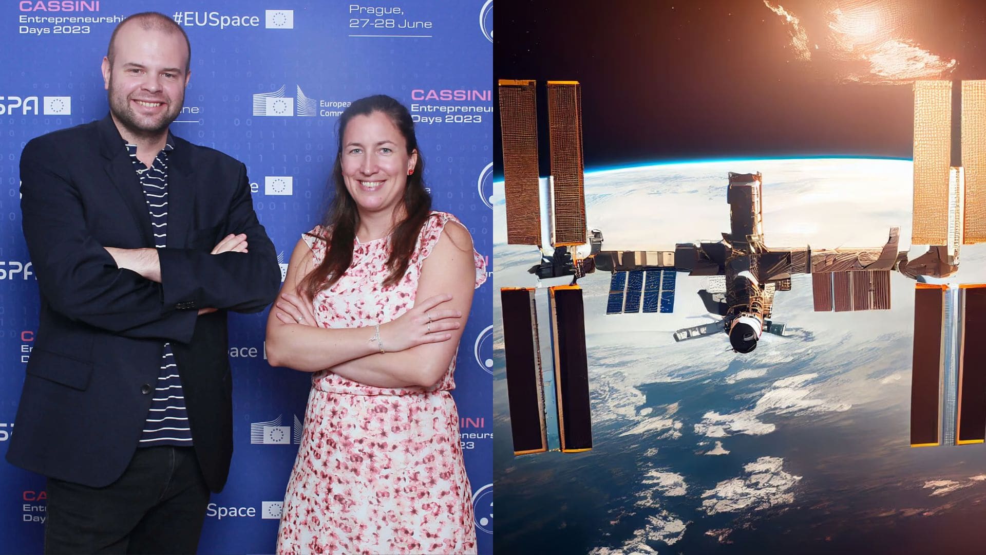 Spoluzakladatelia 3IPK Juraj Zámečník a Mária Čapová