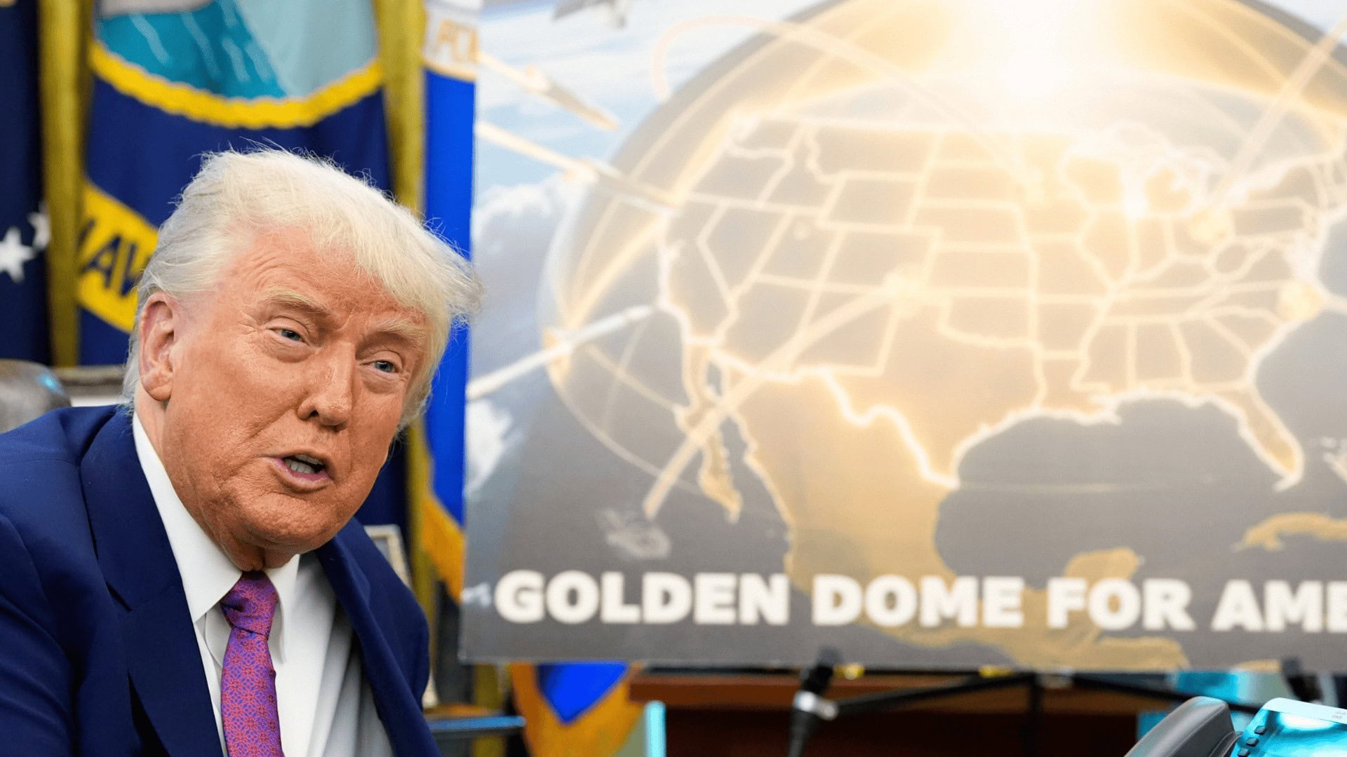 Trump, Golden dome, Zlatá kupola