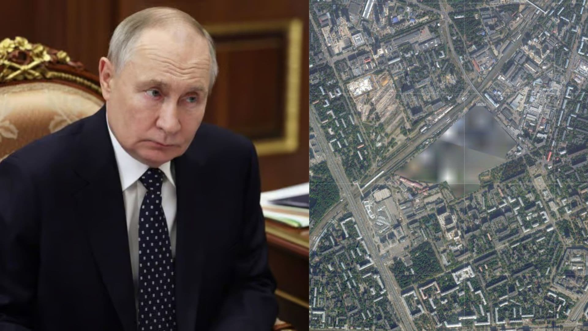Valdimir Putin, Google maps