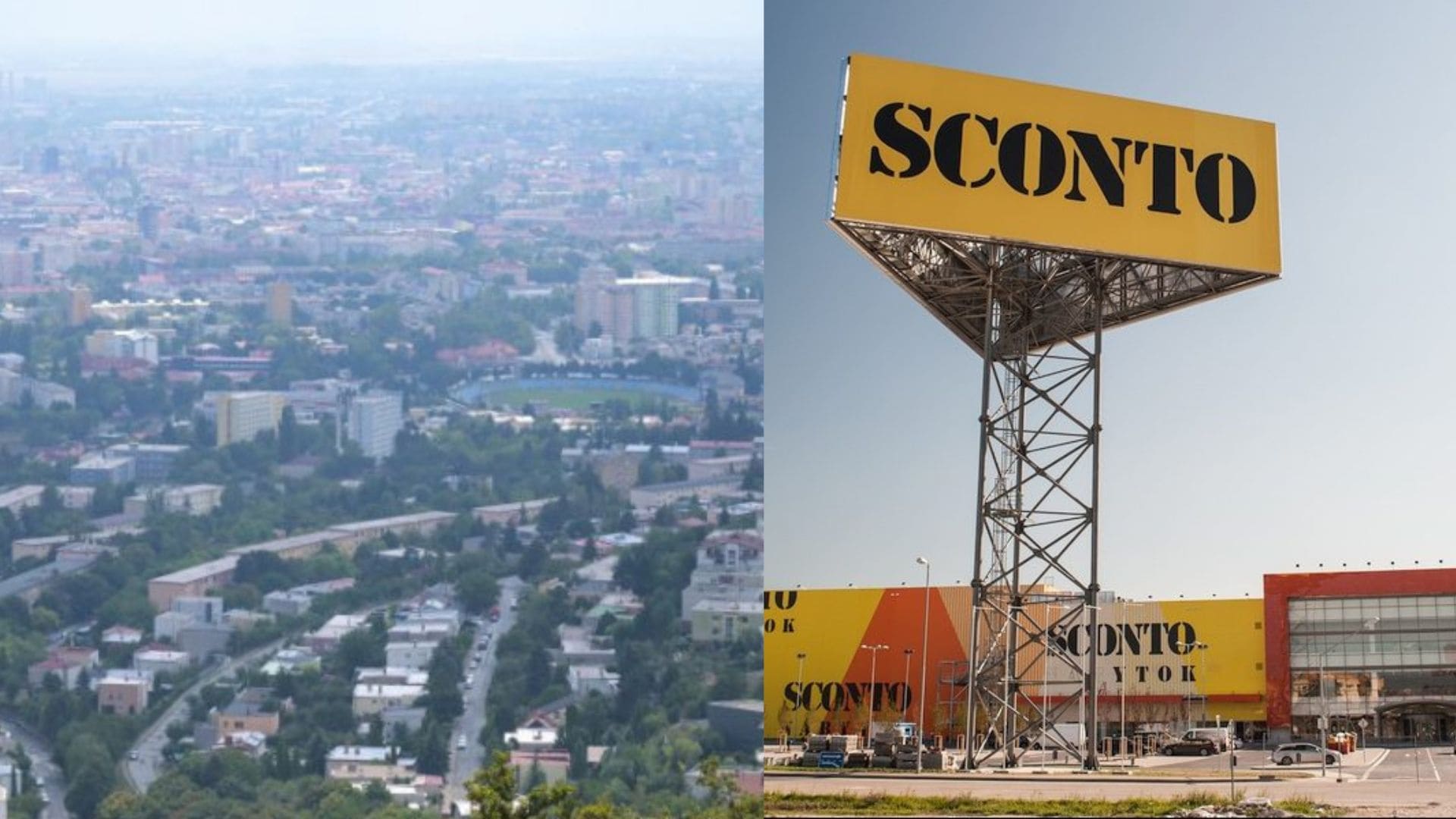 Košice, predajňa SCONTO