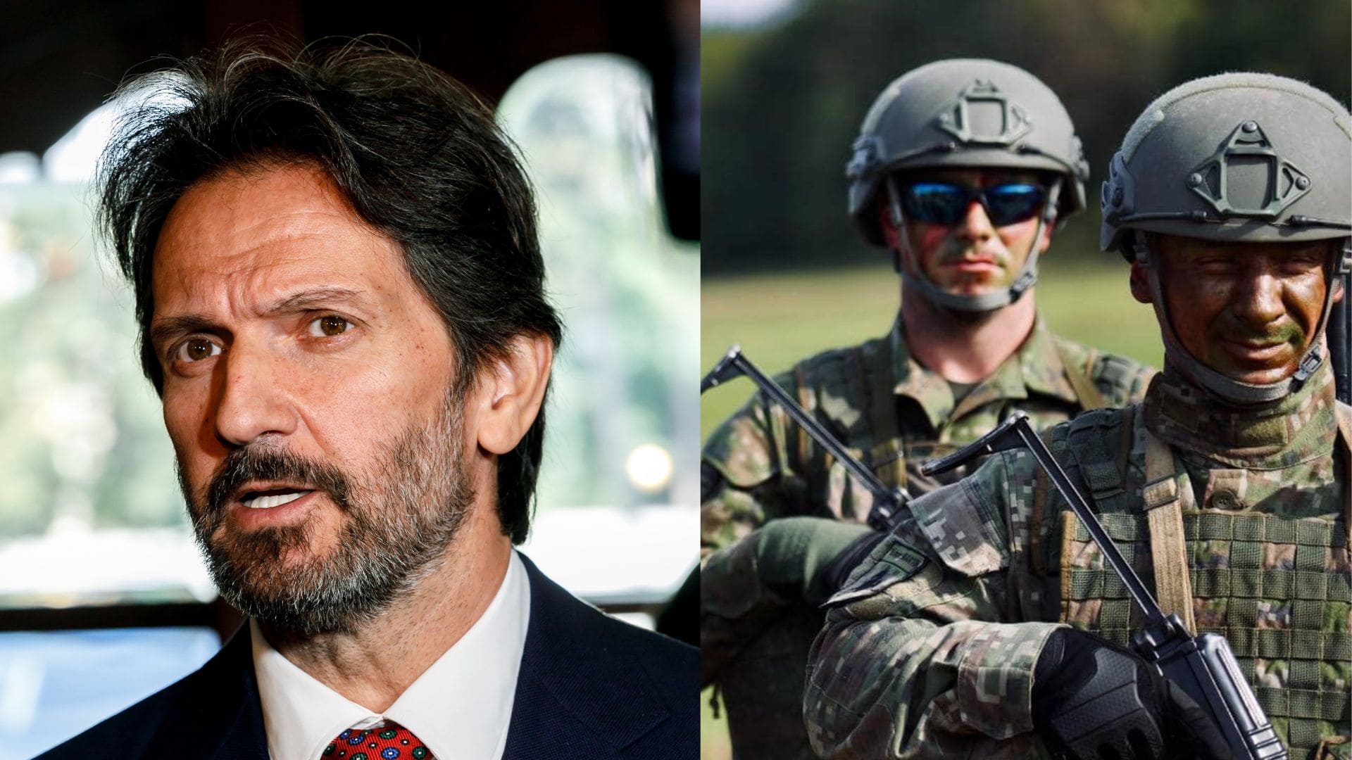 Robert Kaliňák, vojaci