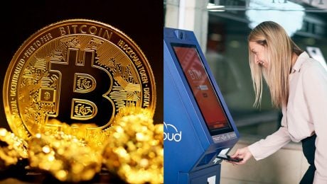 Bitcoin a bitcoinový bankomat