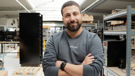 Na snímke David Oudsandji/CEO Voltfang