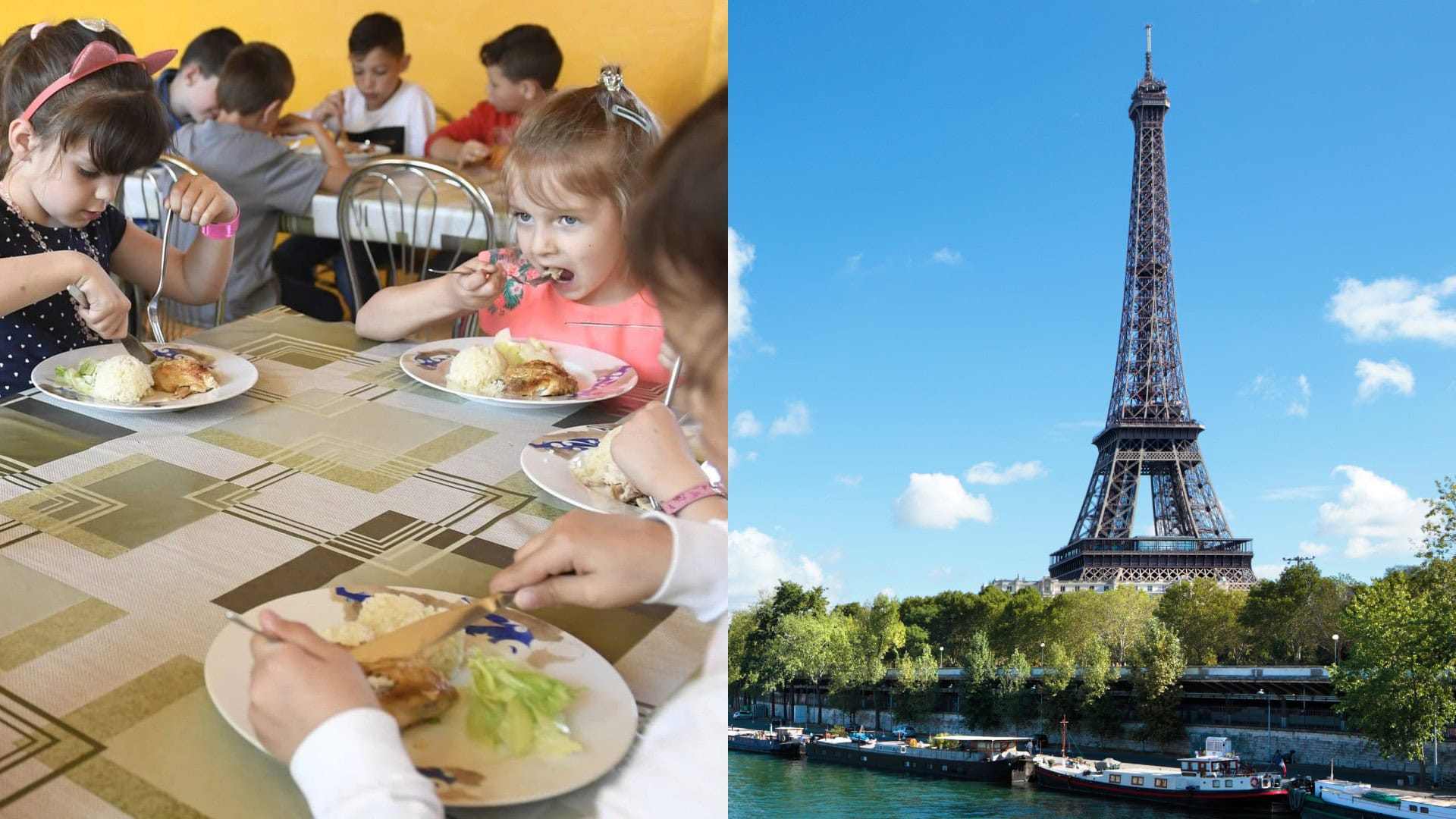 deti, Eiffelová veža