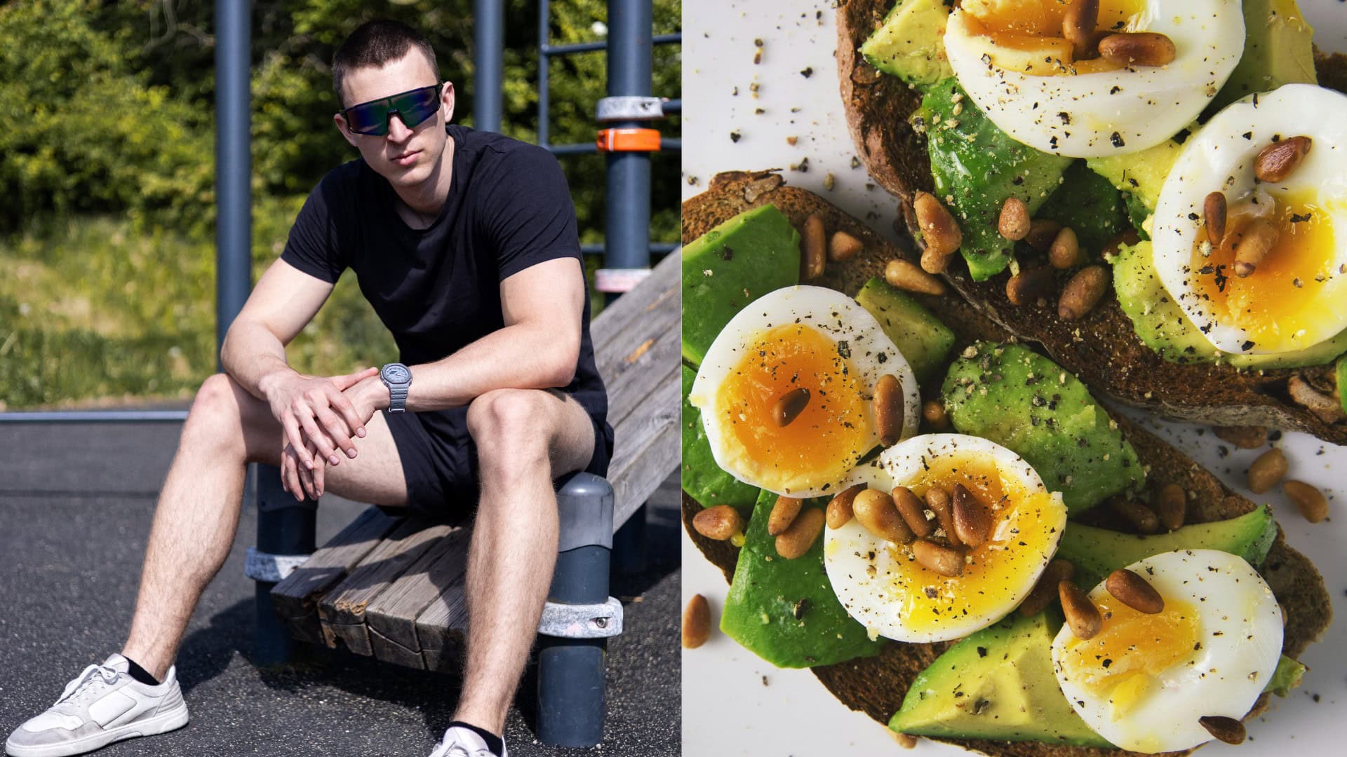 na snimke je dieta, vyzivovy kouc