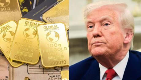 na snimke je trump a zlato