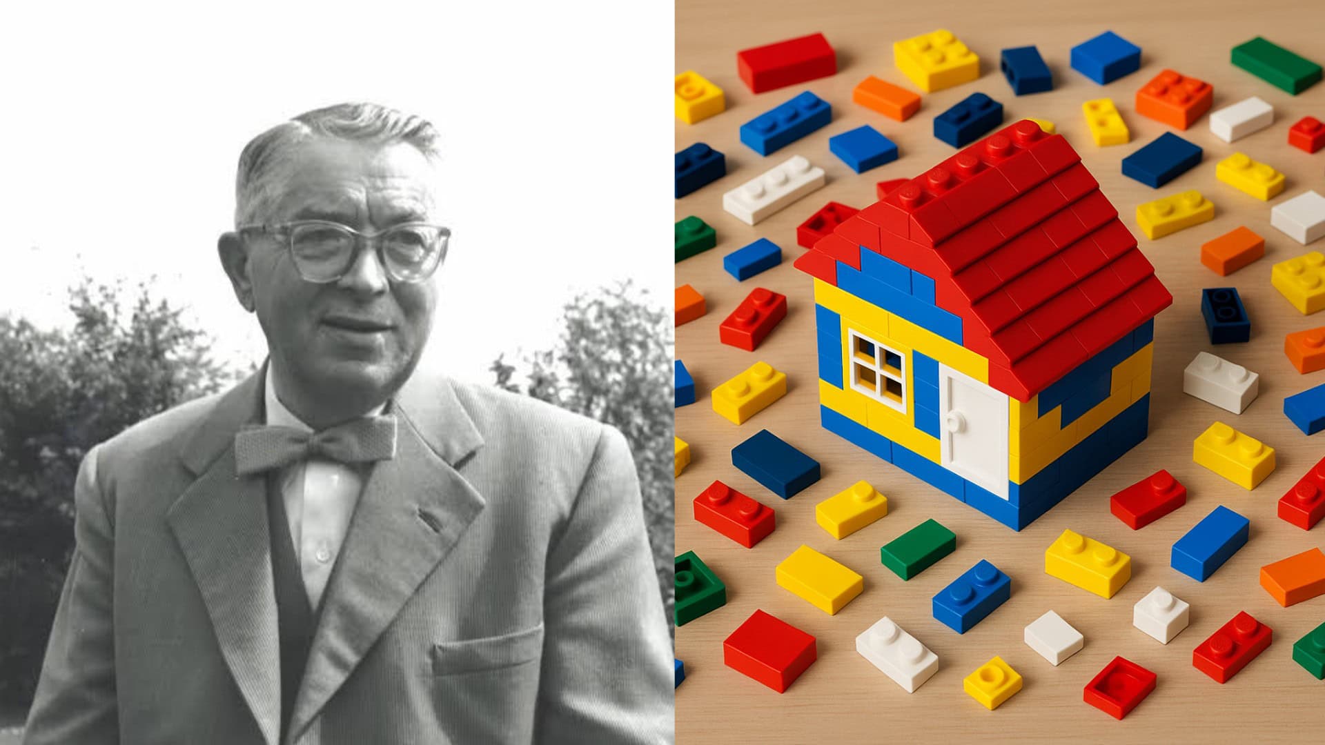 na snimke je zakladatel Lega