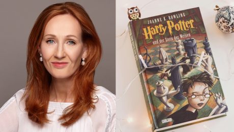 na snimke je rowlingova, harry potter