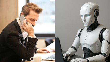 na snimke je ai, umela inteligencia, financie, investor