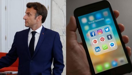 Emmanuel Macron, sociálne siete