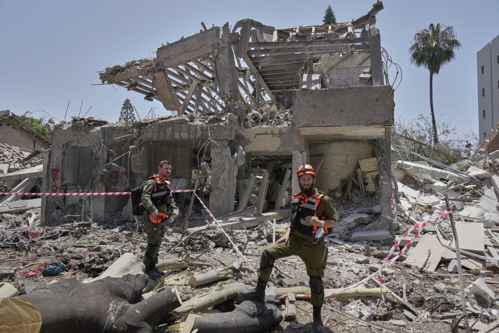 Tel Aviv po iránskych útokoch