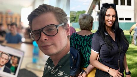 Na snímke David Púchovský a Jana Jányová