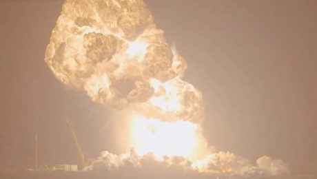 Mohutná explózia Muskovho