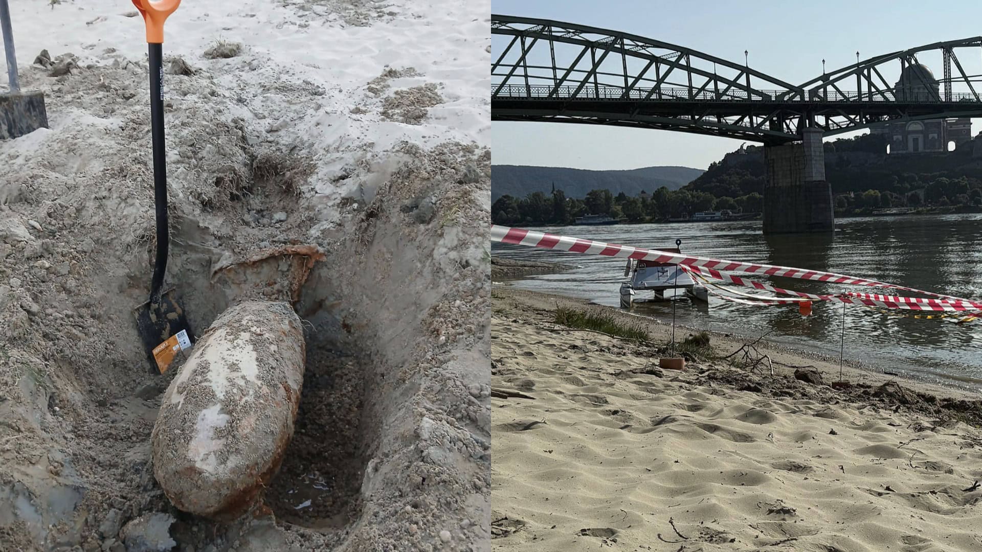 Nález bomby pri Štúrove