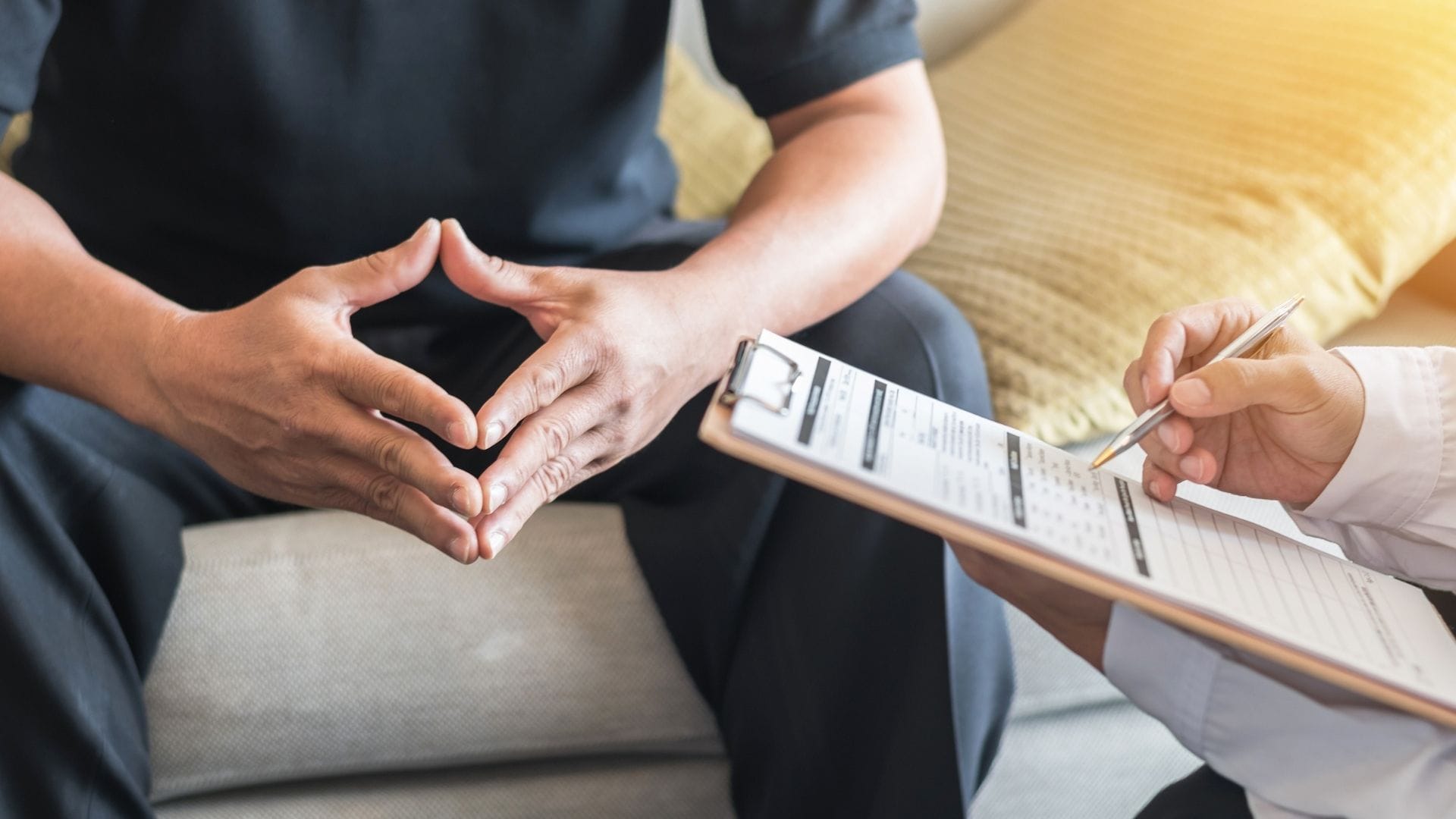 muži, zdravie, lekár