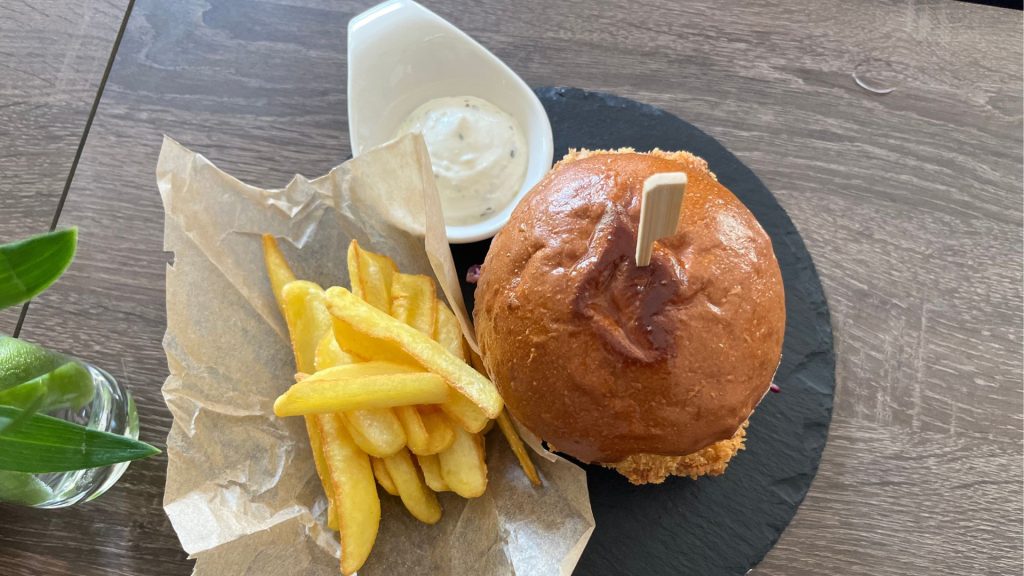 burger reštaurácia Nom Nom