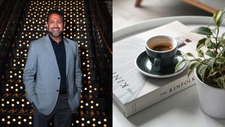 Dr. Darshan Shah. káva, kniha