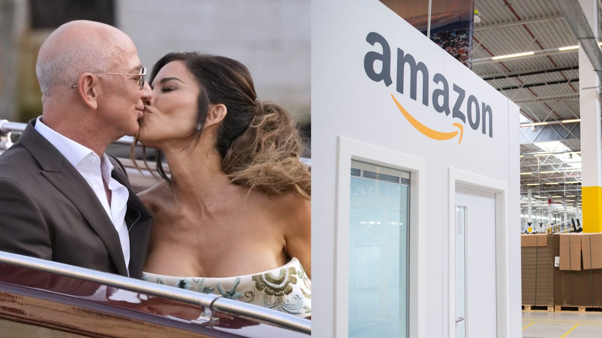 na snimke je bezos a amazon