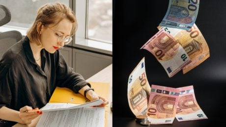 na snimke je banka, uctovnik, peniaze