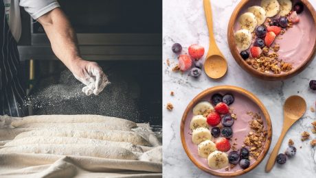 raňajky, zdravé, pečenie, cesto