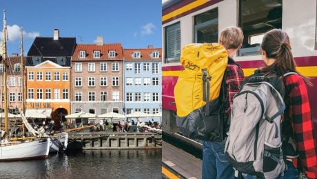 na snimke je vlak, kodan