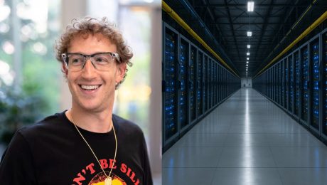 na snímke je Zuckenberg, AI dátové centrum