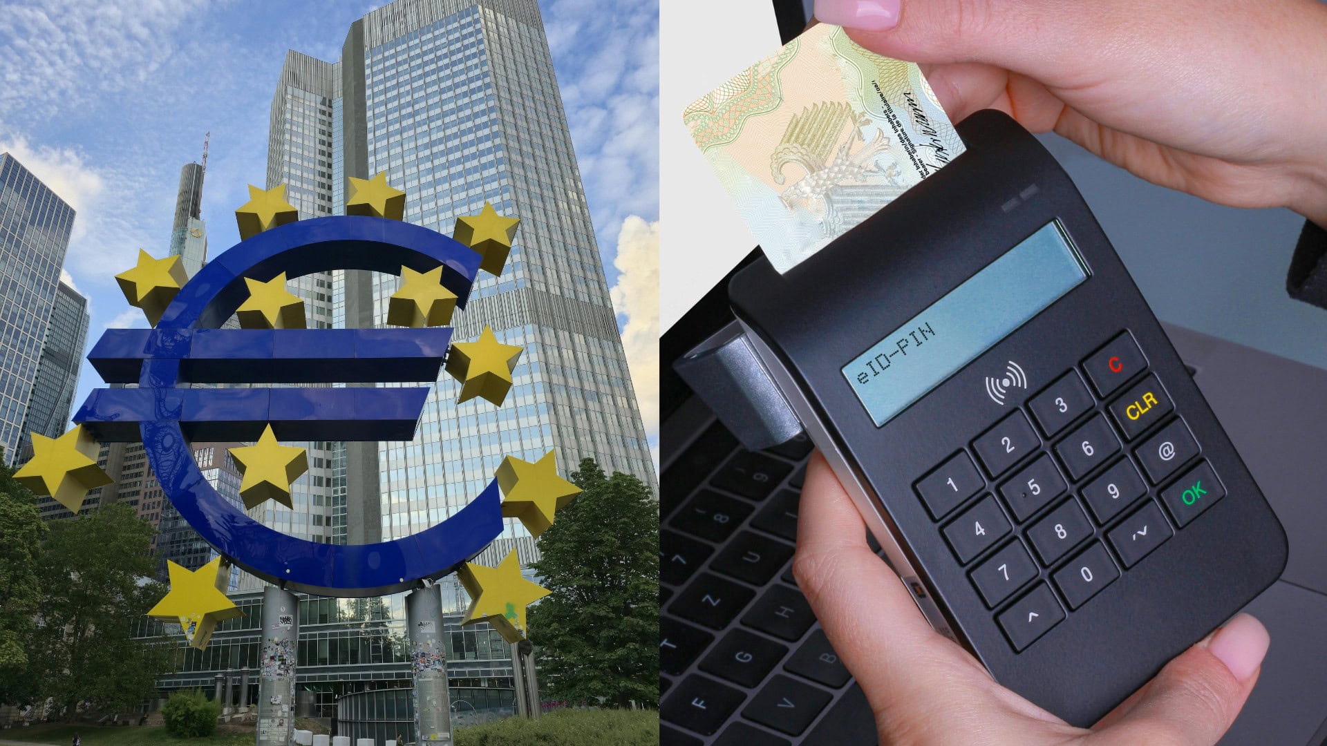 na snimke je digitalne euro