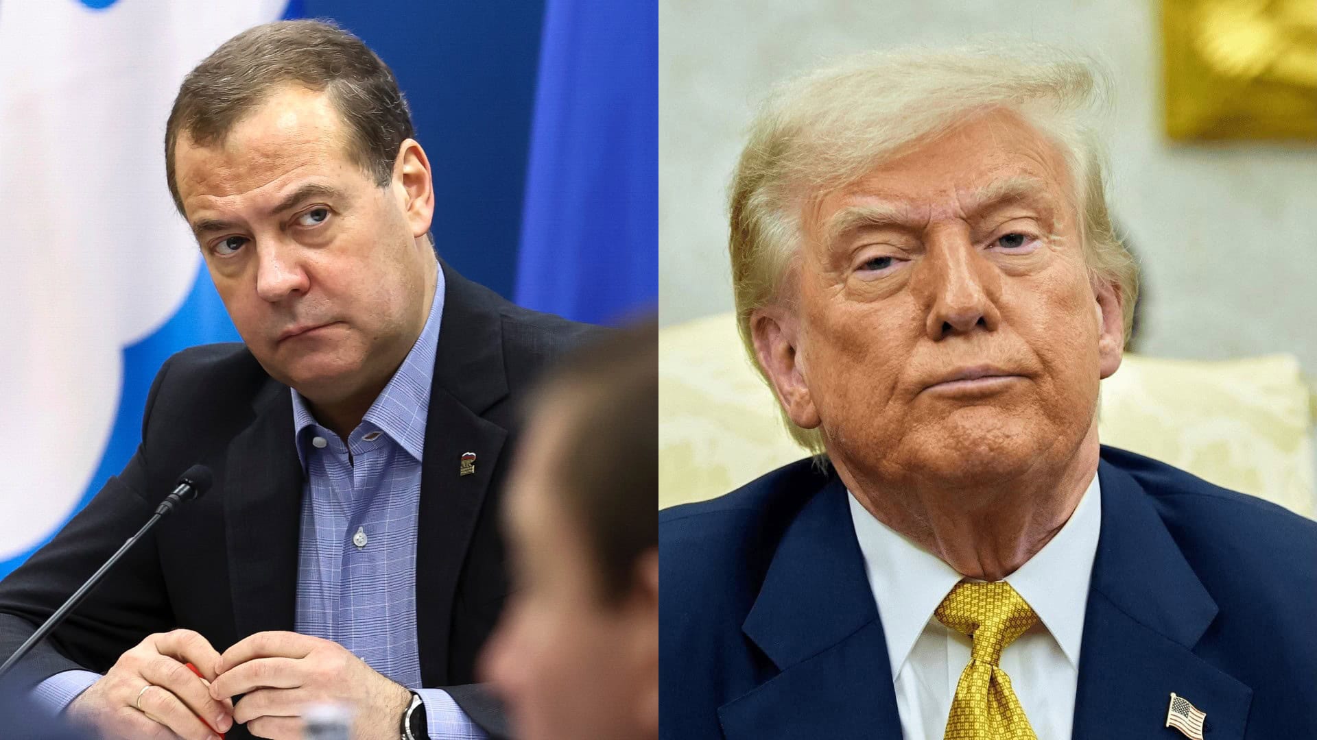 Dmitrij Medvedev, Donald Trump