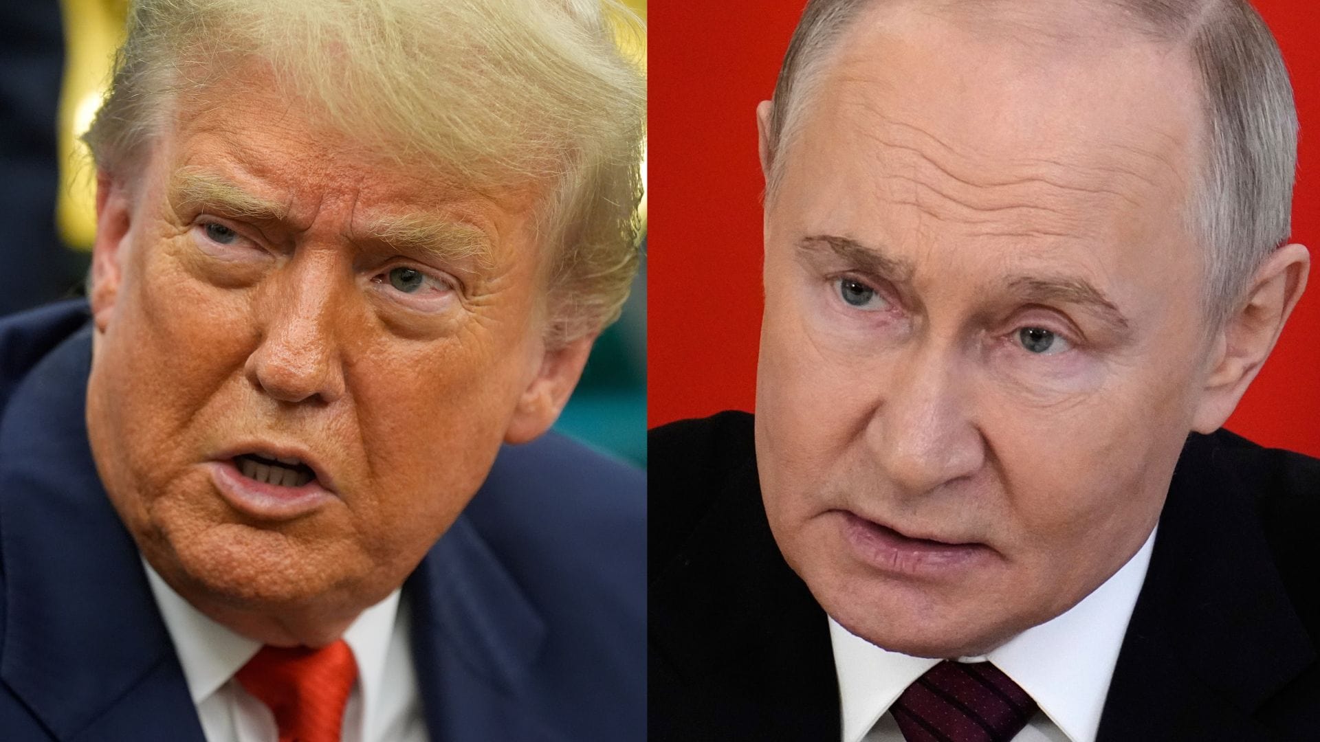 Donald Trump a Vladimir Putin