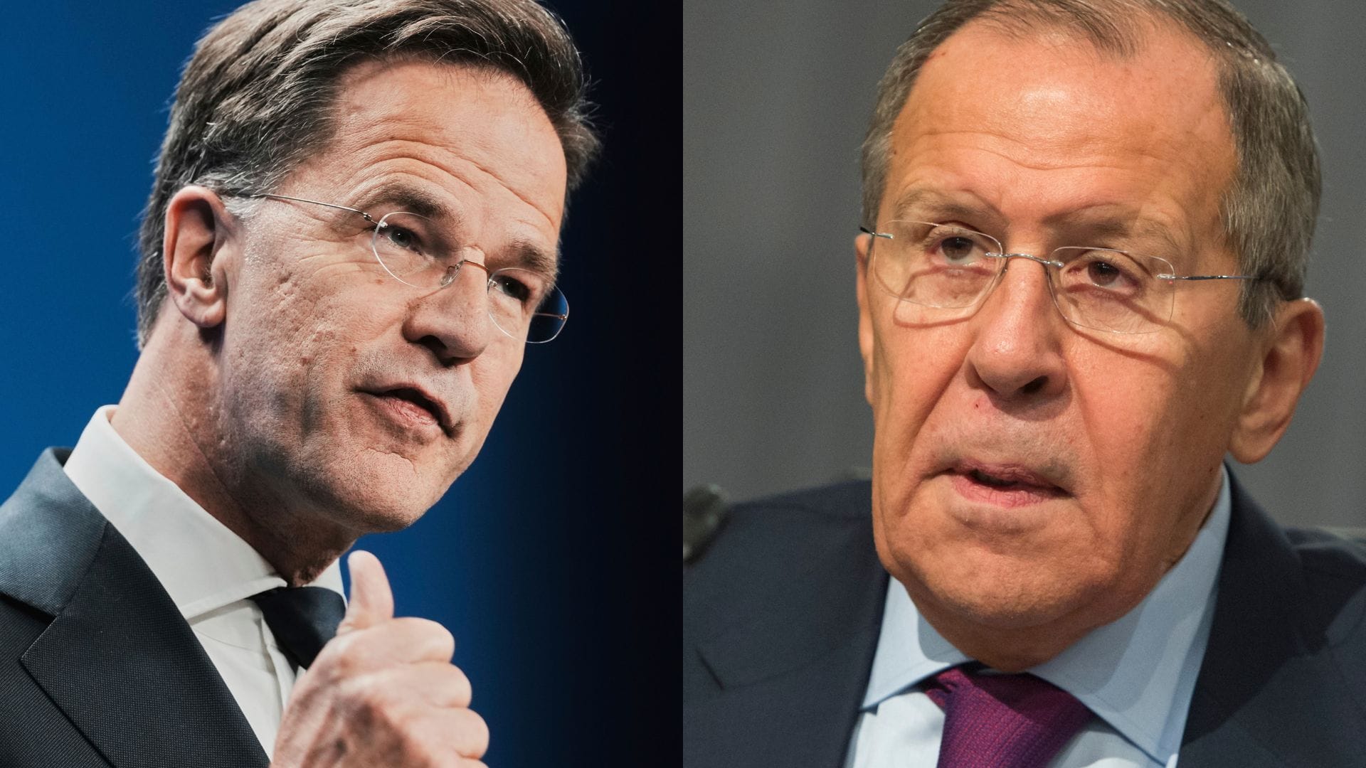 Rutte a Lavrov