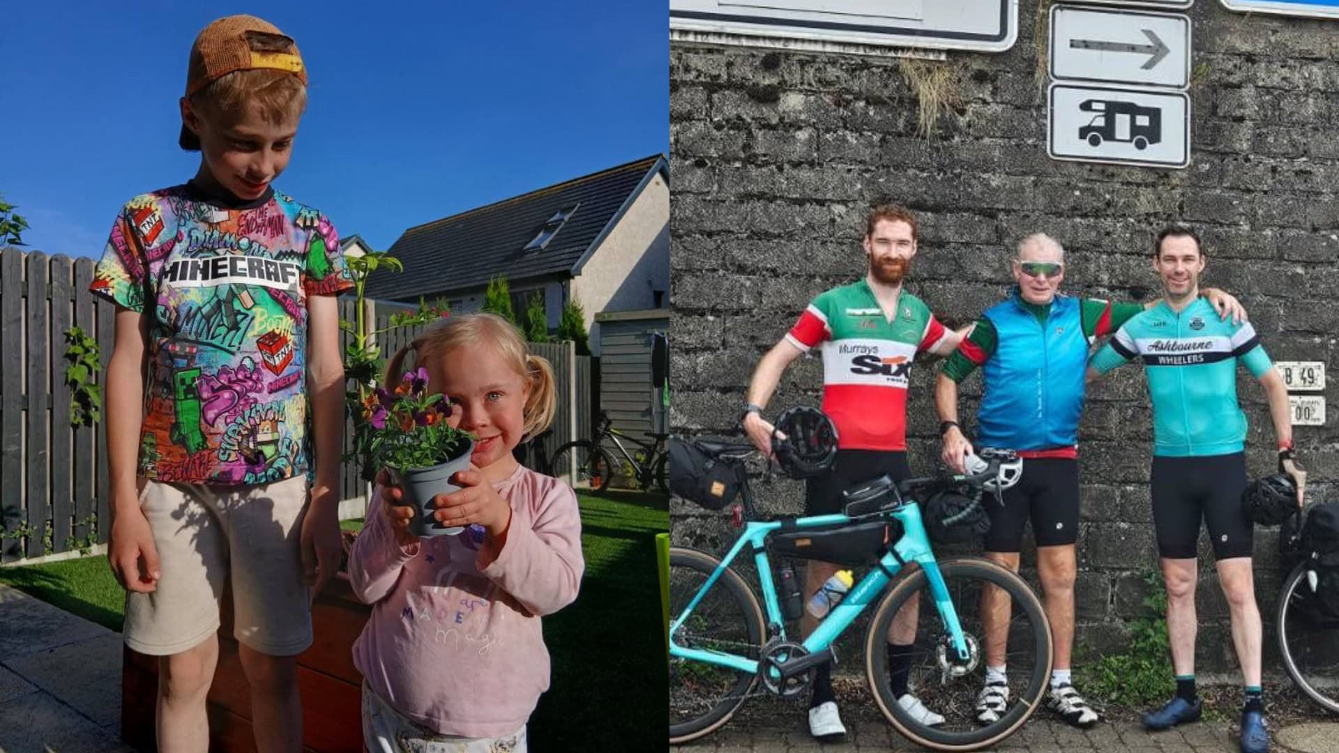 Naill Kenny s rodinou, deti Nialla Kennyho