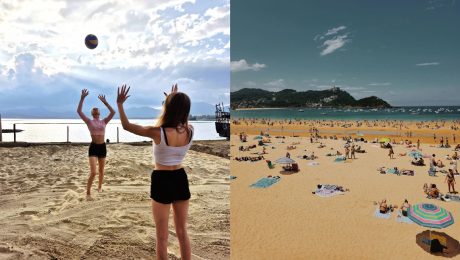 plážový volejbal, pláž