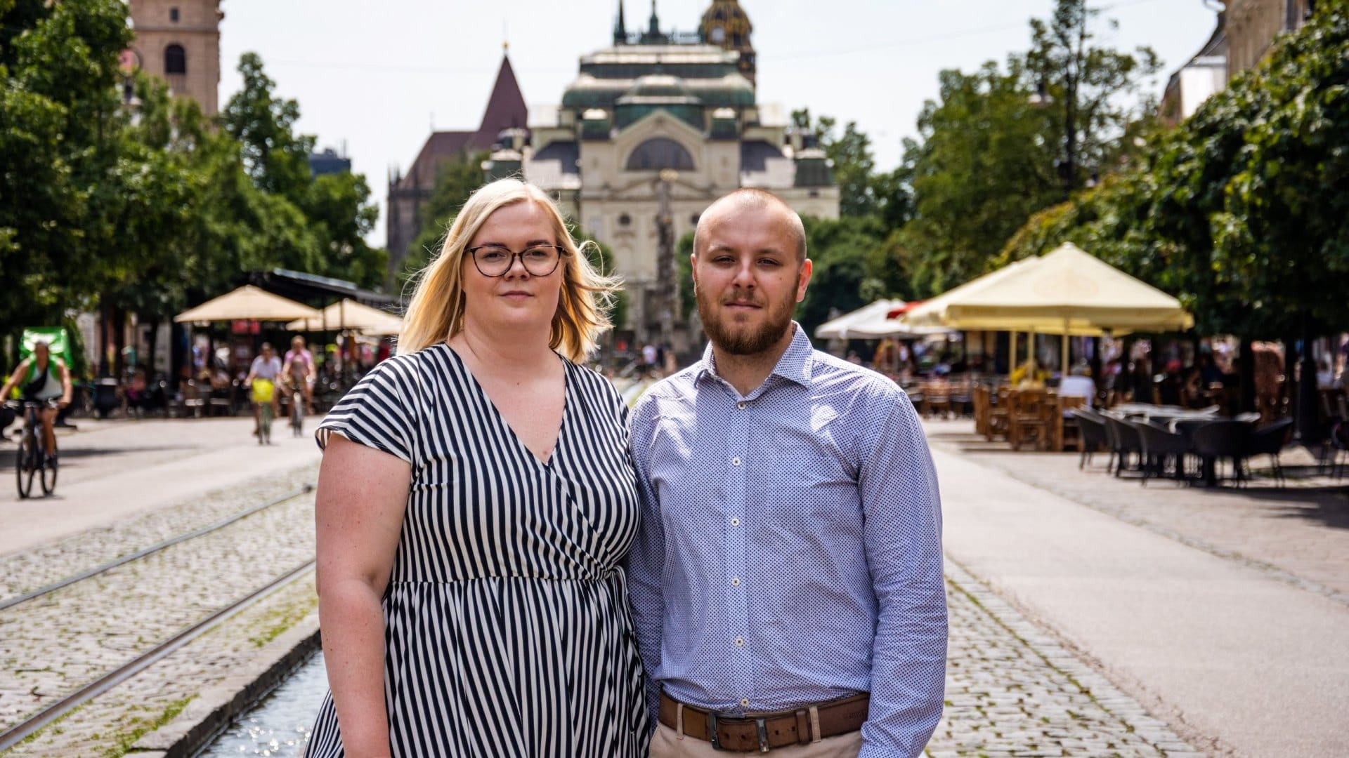 Zakladatelia technologického startupu OWASmooth – experimentálny fyzik Miroslav Hennel a matematička Barbora Hennelová