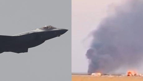 stíhačka F-35, pád