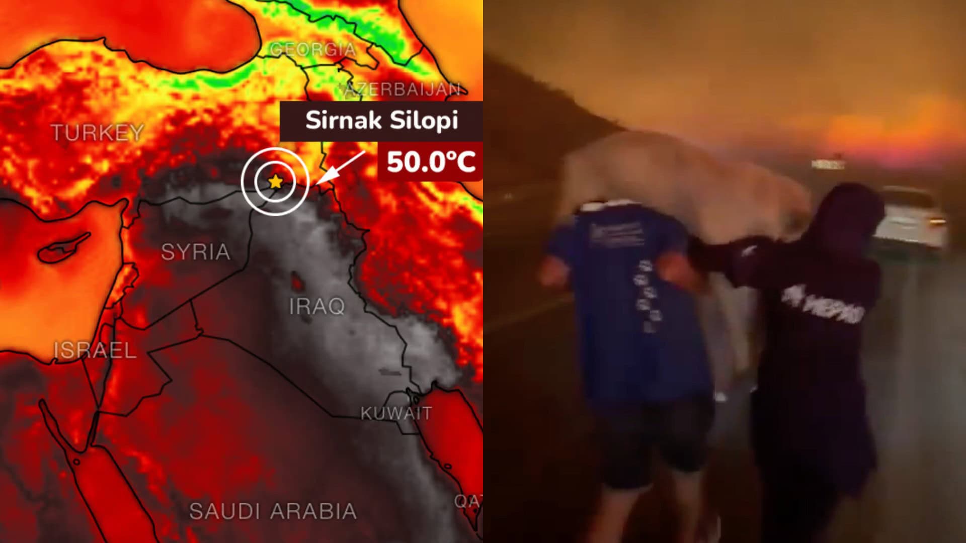 Turecko horúčavy, požiare