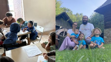 vzdelávanie Rómov, Martin Halík s rodinou