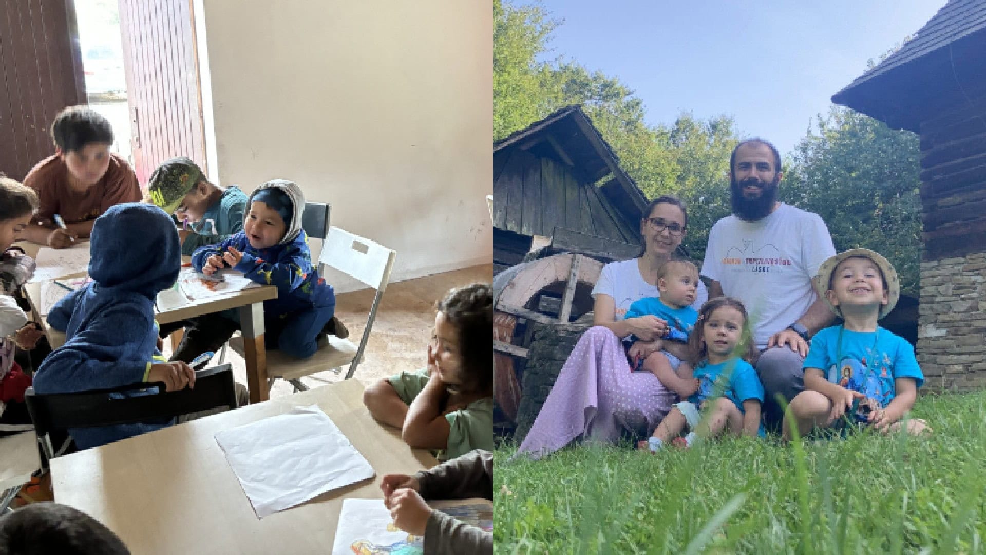 vzdelávanie Rómov, Martin Halík s rodinou