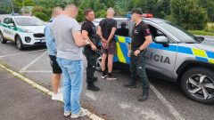 zadržanie hľadabého Taliana