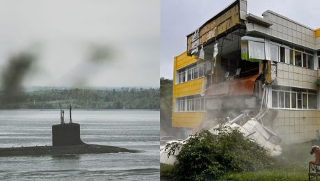 zemetrasenie Kamčatka, jadroé ponorky