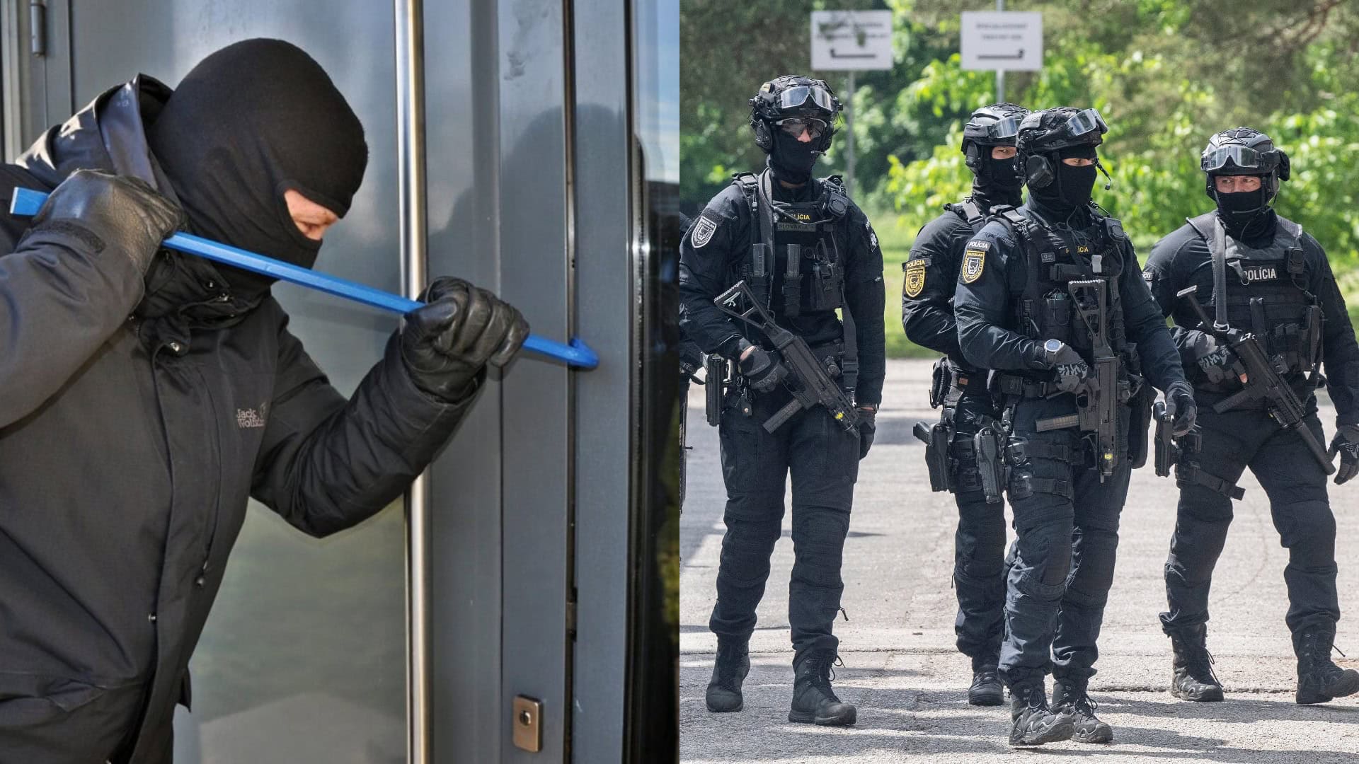 zlodej, lúpež, kukláči