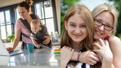 na snimke su mamicky