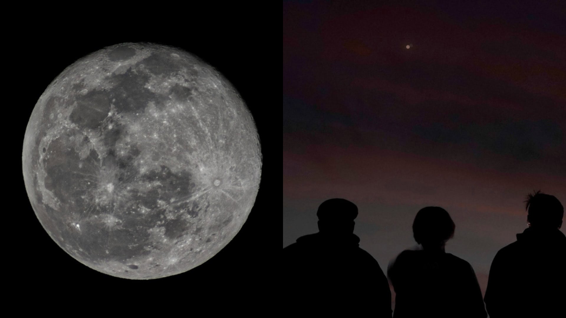 čierny mesiac, nočná obloha