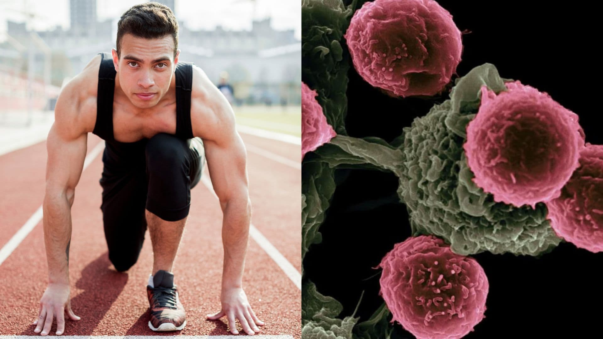 Muž na trati, rakovina hrubého čreva