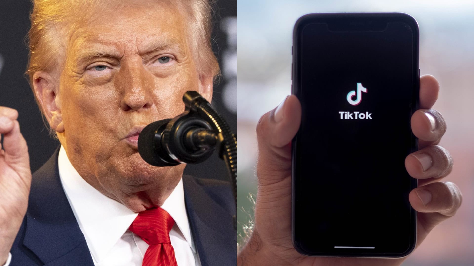 Donald Trump a TikTok