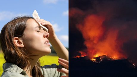 horúčavy, požiare